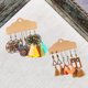 thumbnail image 4 of Pendientes Laklulu Pendientes bohemios tejidos con borlas, pendientes colgantes para mujeres y niñas, 4 of 6