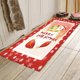 thumbnail image 2 of Alfombra de piso lavable antideslizante Alfombra de área grande Alfombra con temática navideña impresa Dormitorio Sala de estar Entrada Balcón Alfombr Calcetines de navidad Sunnimix alfombras de puerta exterior entrada nueva, 2 of 8