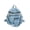Blue, variant on Denim Backpack Purse for Women Vintage Y2K Mini Backpack Structured Denim Bag Effortlessly Chic Convertible Crossbody Shoulder Bag Casual Daypack for Commuters Travel