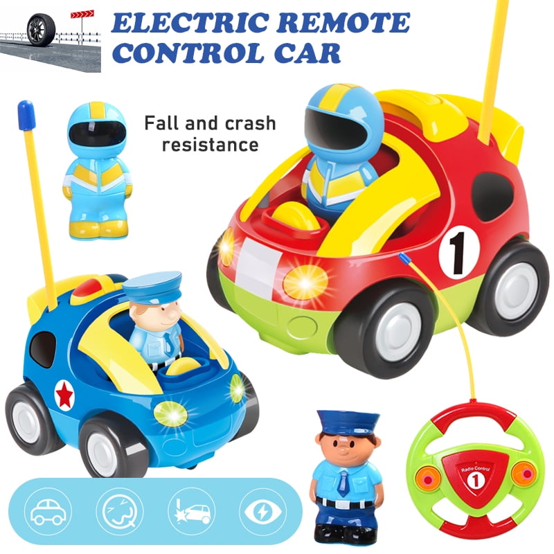 Remote Control 2 Ch Cartoon Racing Car/Plane/train Music & Light & Sound Toys US 