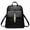 Black, variant on casual patent pu leather Womens backpacks solid schoolbag female Rucksack women preppy style High quality school backpack