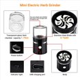 thumbnail image 5 of 4X Mini Molinillo Eléctrico, Molinillo de Vainilla Portátil, Molinillo Recargable por USB con un Cepillo de Limpieza para Té de Hierbas,, 5 of 5