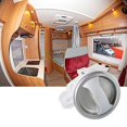 thumbnail image 2 of Cerradura de puerta para autocaravana, cerradura para armario, inodoro, manija de baño, cerraduras giratorias, 2 of 5