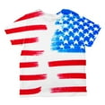 thumbnail image 2 of 4th of July Color Me American All Over Toddler T Shirt Multi 6T, 2 of 2