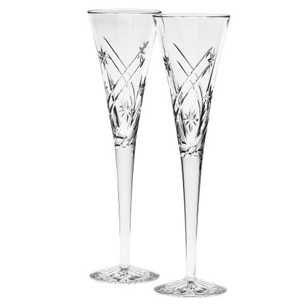 crystal champagne flutes ebay