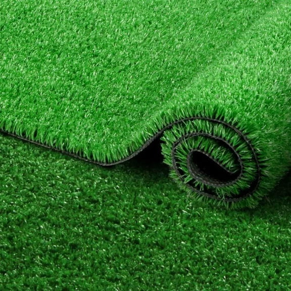 16.4ft Artificial Grass Mat Synthetic Outdoor Landscape Fake Lawn Drainage Holes