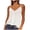 White, variant on Aayomet Workout Tank Tops For Women Women's Deep V Neck Halter Tie Back Sleeveless Backless Cami Crop Top,Gray S