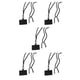 thumbnail image 2 of Bearachild Cordones universales antipérdida para teléfono móvil, parche cruzado, cuello desmontable, cuerda de nailon, correa ajustable, 1,5 Negro 5piezas, 2 of 6