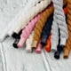 thumbnail image 5 of Cordones de zapatos de 8 mm, accesorios tejidos a mano, bricolaje, cuerda de algodón de tres hebras, color grueso, algodón trenzado, decoración, 5 of 5