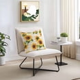 thumbnail image 3 of Vintage Sunflower Outdoor Pillow Covers Pack of 2 Watercolor Flowers Summer Farmhouse Waterproof Throw Pillow Covers Decorative Cushion Cases for Patio Garden Tent Balcony Couch 24x24 inch, 3 of 8