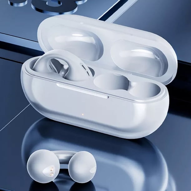 Auriculares Inalámbricos Bluetooth Xihbxyly Earclip 5.3 Batería de Larga Duración