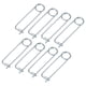 thumbnail image 1 of Uxcell 8-Pack Pin de Seguridad de Chaveta en Forma de Broche, Pines de Acero de Resorte M3.2x80mm, Sujetadores de Broche de Bloqueo Rápido, Clips Retenedores Pesados, 1 of 7