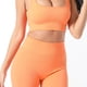 thumbnail image 2 of Conjunto de 2 piezas de sujetador de yoga Legging corto de nylon corto (S correas de hombro naranja claro) Tmvgtek Para Estrenar, 2 of 6