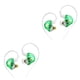 thumbnail image 4 of Methold Auricular con cable 60 grados tapa de oreja de silicona profesional cable de fibra auricular de alta juego jugando Type2 NO2, 4 of 6