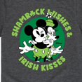 thumbnail image 3 of Disney - Shamrock Wishes Irish Kisses - Toddler And Youth Short Sleeve Graphic T-Shirt, 3 of 5