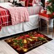 thumbnail image 5 of Felpudo Navideño para La Entrada | Alfombra Absorbente para El Baño | Felpudo Rojo de Poliéster de 40X60 Cm | Alfombra Decorativa para El Hogar, 5 of 6