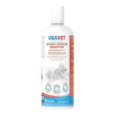UBAVET Stain and Odor Remover for Dogs & Cats, Enzyme Cleaner – (16.9 fl oz/500ml)