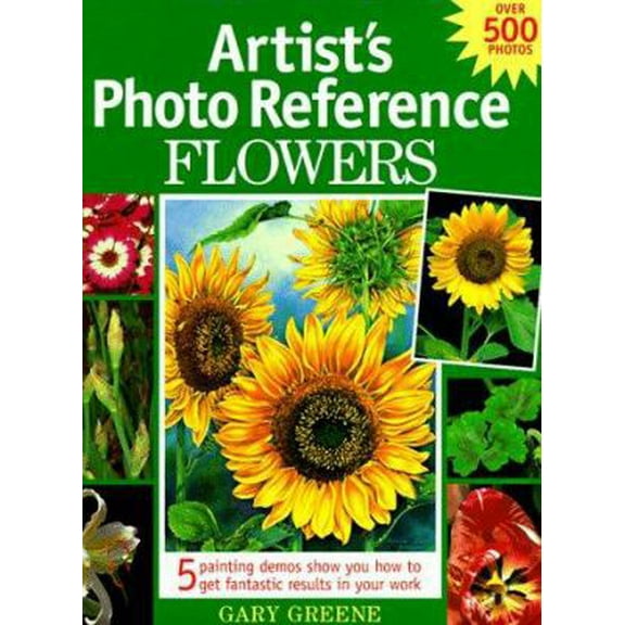 Pre-Owned Artist's Photo Reference: Flowers (Hardcover) 0891348115 9780891348115