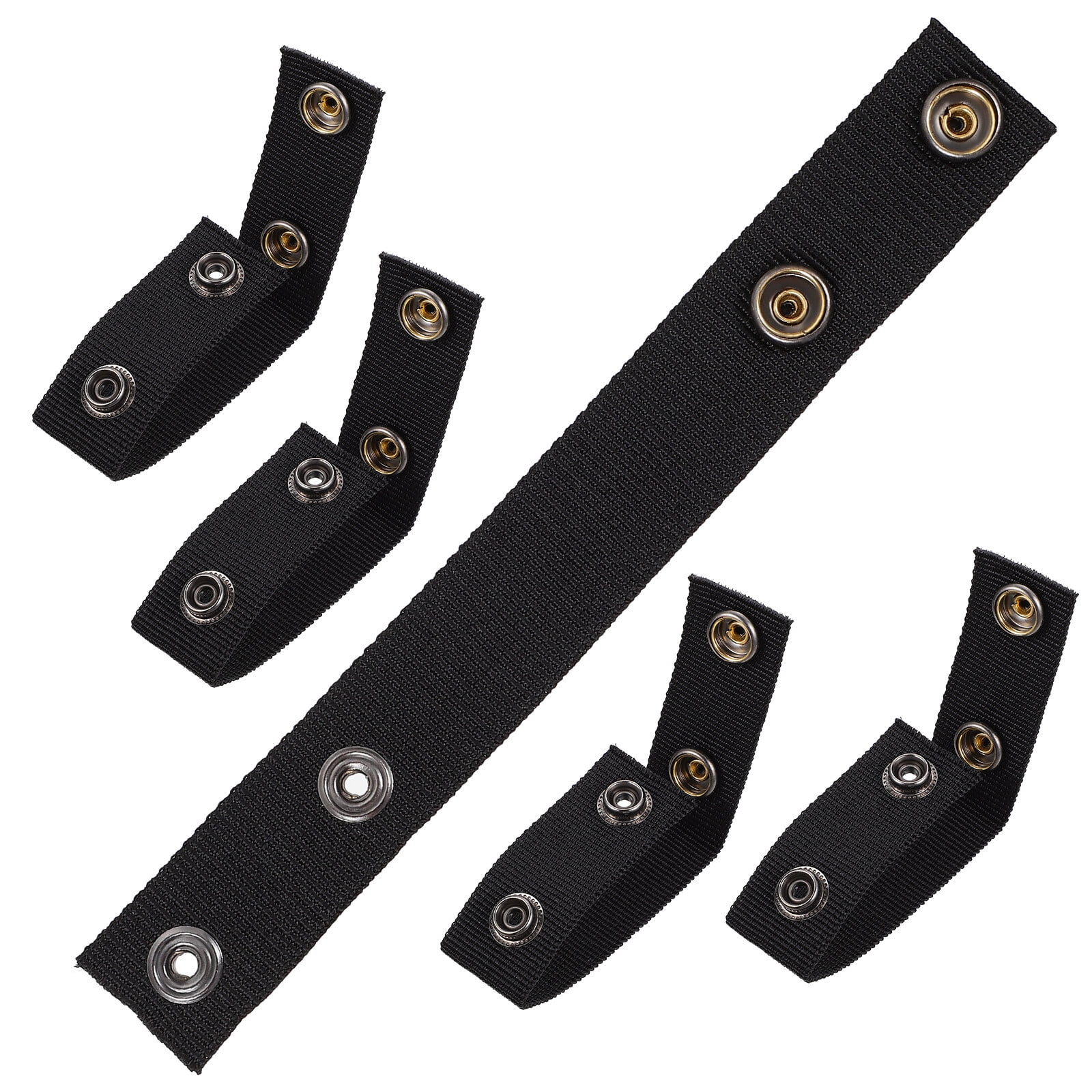  ZGJINLONG Duty Belt Keeper Stays Key Holders Nylon Double  Snaps for 2 Wide Security Police Belt Accessories : Sports & Outdoors
