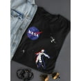 thumbnail image 3 of NASA Nasa 3D Astronaut Shaped T-Shirt Women -NASA Designs, Female XX-Large, 3 of 4