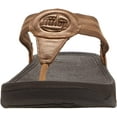 thumbnail image 6 of FitFlop Walkstar Toe-Post Sandals 11 Bronze, 6 of 6