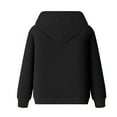 thumbnail image 5 of Rigardu mens hoodies hoodies for men mens hoodies pullover Men'S Solid Colored Hooded Sweatshirt With Casual Pullover Black M, 5 of 5