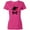 Cyber Pink, variant on Inktastic Pirate Skull and Cross Bones Women's T-Shirt