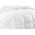 thumbnail image 4 of Chezmoi Collection Medium Warmth White Down Alternative Comforter Duvet Insert Corner Tabs King Size, 4 of 4