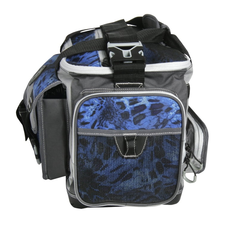calcutta 3700 squall camo tackle bag Calcutta 3700 Squall Camo Tackle Bag with 4 Trays, Blue Camo