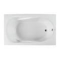 thumbnail image 2 of Proflo Pfs6042a Lansford 60" X 42" Drop In Acrylic Soaking Tub - White, 2 of 3