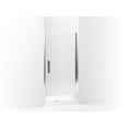 thumbnail image 1 of Sterling 5698-34S-G05 Finesse Peak Frameless Pivot Shower Door with Clear Glass, 34.5-in W x 67-in H, Silver, 1 of 1