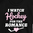 thumbnail image 3 of Instant Message - Watch Hockey for the Romance Cropped Graphic T-Shirt, 3 of 6