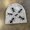 Gray, variant on Ant Pattern Jacquard Knit Beanie Hat, Insect All‑Over Graphic Soft Stretchy Winter Skull Cap for Street Daily Outdoor Multiple Styles