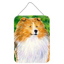 Caroline's Treasures SS1003DS1216 Sheltie Wall or Door Hanging Prints, 12x16, multicolor