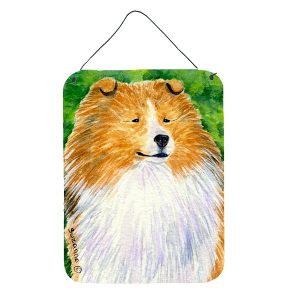 Caroline's Treasures SS1003DS1216 Sheltie Wall or Door Hanging Prints, 12x16, multicolor
