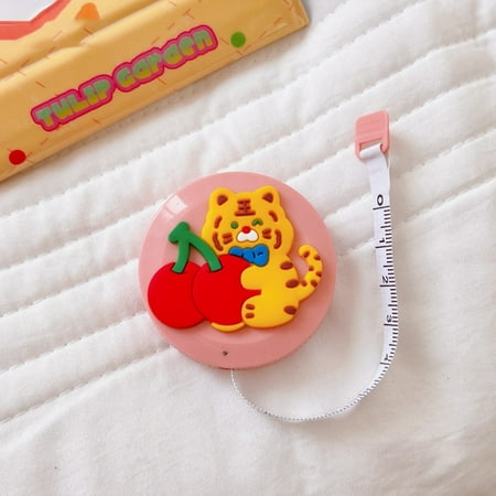 

Ayyufe Measure Ruler Measurement Cartoon Pattern Cute Automatic Telescopic Tape Measure