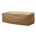 thumbnail image 2 of Waterproof Fabric Dust Cover for Outdoor Sofa, Medium, Light Brown, 2 of 3
