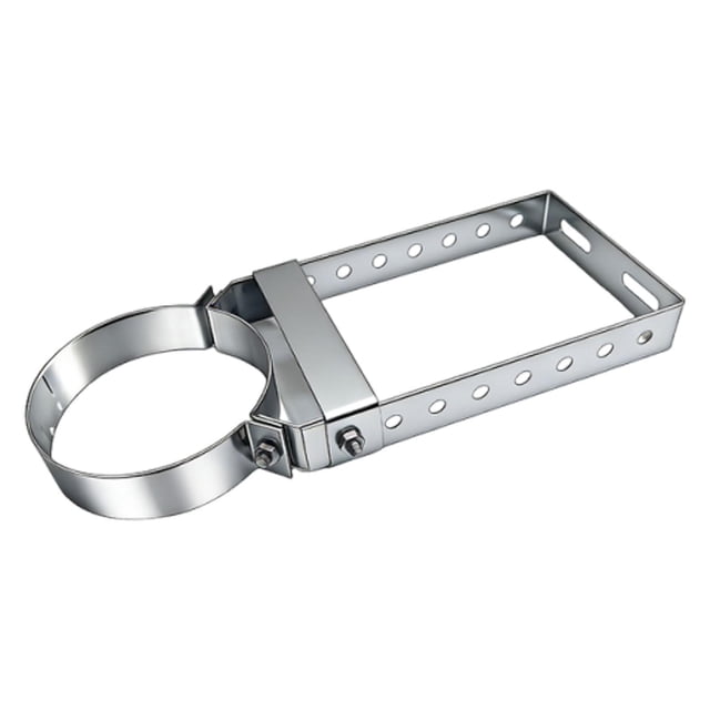 DimyFew Support de Tuyau de Cheminée Support de Tuyau de Cheminée Support de Fixation en Acier au Carbone Accessoire de Fixation Robuste Résistant à la Chaleur Matériel Durable Professionnel Installation Facile Diamètre 20cm