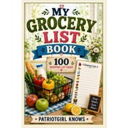 My Grocery List Book: Plan It. List It. Shop It. - Your Simple Guide to Smarter Grocery Shopping, (Paperback)