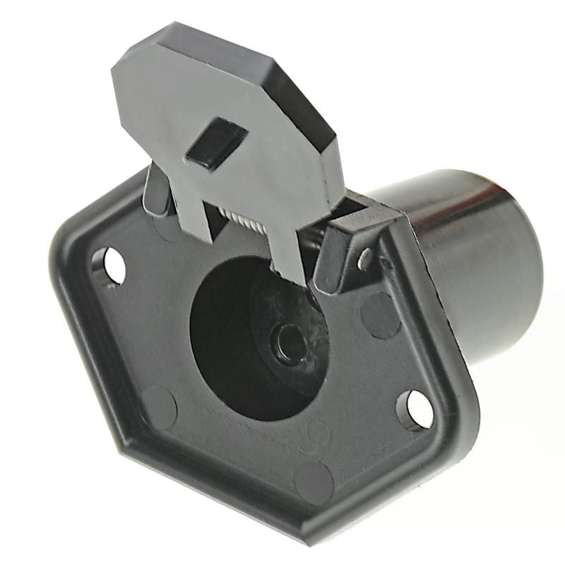 Blue Dog Marine Connecteur de moteur de pêche à la traîne robuste, prise femelle à 2 fils de calibre 10, connexions rapides et sécurisées pour moteur de pêche à la traîne