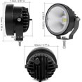 thumbnail image 2 of 4 Pulgadas Luz LED en Cápsula IP68 Luz de Trabajo LED Blanca Barra de Faros para Auto 12V 24V Luz de Proyección LED para Remolque Motocicleta Camión 4x4 Fuera de Carretera Para Pick-up, 2 of 14