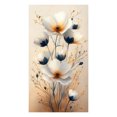 thumbnail image 5 of Mudket Framed,Canvas Wall Art,Ready to Hang,Wild Grass Floral Canvas Print,Farmhouse Botanical Wall Decor,Minimalist Flower Poster,for Bedroom Living Room Office Decor - 30"L x 20"W, 5 of 10