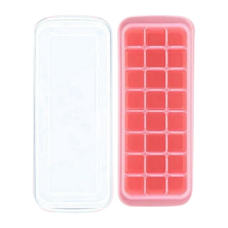

BPA Free Ice Cube Molds with Lid Prevent Ice from Odor Not Freeze Your Hands