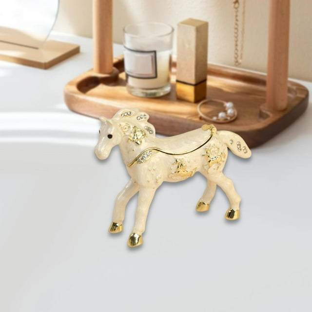 Caja de Joyería Esmaltada CUTICAT Organizador Decoración