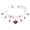 A, variant on Gothic Lace Choker Necklace for Women Vintage Goth Rose Necklace Halloween Party Charm Jewelry A 42cm