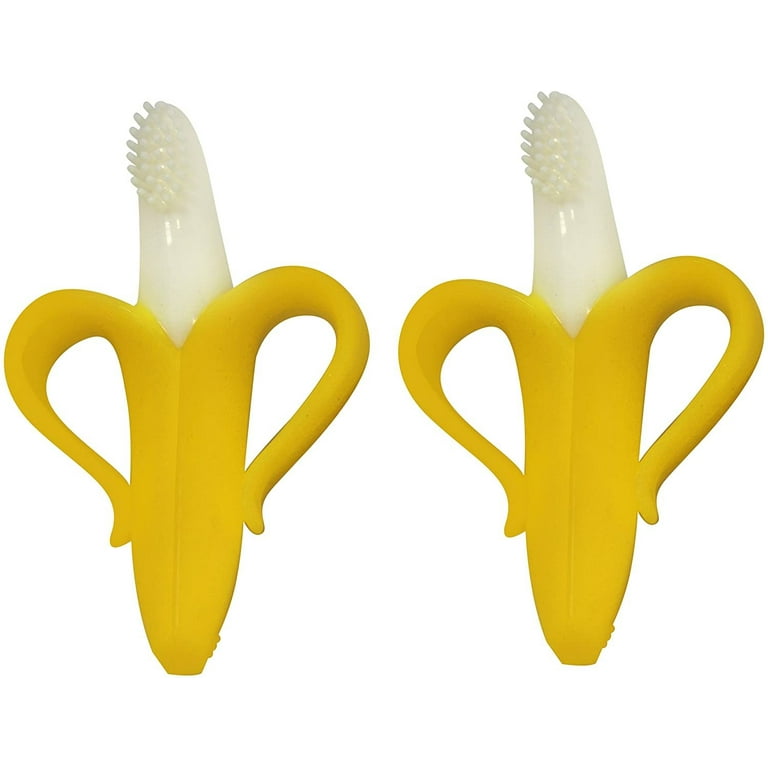 Baby banana 2024 toothbrush teether