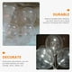 thumbnail image 2 of 200pcs globos transparentes globos de látex transparentes para baby shower baby shower fiesta de cumpleaños, 2 of 5