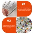 thumbnail image 3 of 500 Pcs Multicolor Glass Sewing Pins Straight Corsage Sticks for Quilting, Crafting, and Fabric Accessories, 3 of 6