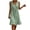 03# Green, variant on Ihhxva Linen Dress for Women V-Neck Sleeveless Color Block Summer Solid Shift Style Mini Beach Vacation Party Sundress S-3XL