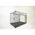 thumbnail image 4 of Lucky Dog Whisper Glide 36 Inch Sliding Double Door Dog Crate, 4 of 9